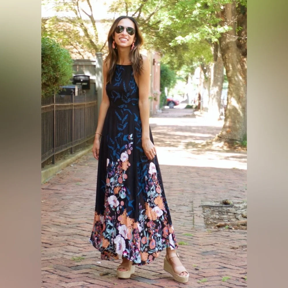 Free People Embrace It Floral Maxi Dress - Picture 6 of 11